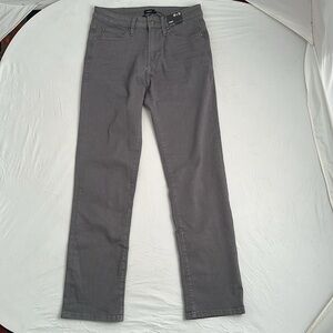Express Hyper Stretch gray straight jeans 28x32